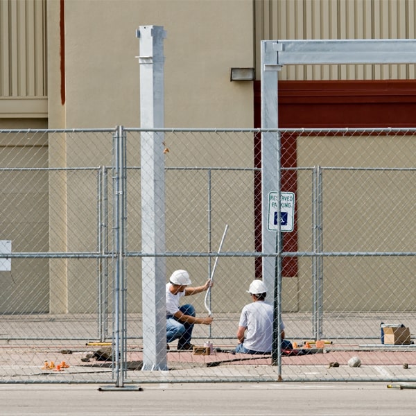how long can i lease the temporary fence for my building site or event in Mill Creek California